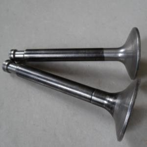 Piezas del motor de ISUZU 10PD1 toma y válvulas de escape para la longitud 159m m del excavador