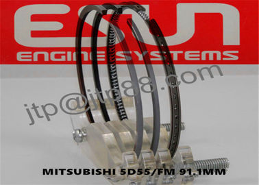 OEM Md050395 de los aros del émbolo 4D55 del motor diesel del diámetro 91.1m m