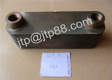 OEM de aluminio 3974815 del tamaño del STD de la cubierta del refrigerador de aceite del material 6CT 3918175