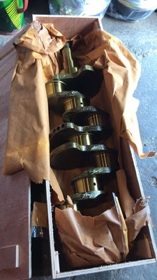 Cigüeñal de pulido 6202-31-1100 6207-31-1110 del motor diesel de la carretilla elevadora 4D95E 4D95S