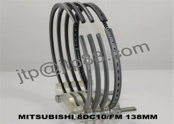 6 aros del émbolo 8DC9 8DC8 8DC10 del motor diesel del cilindro para OEM ME090582 ME997039 de MITSUBISHI