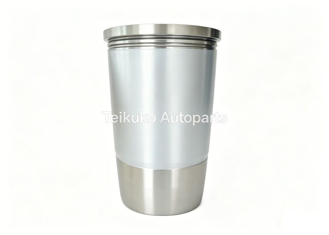 Componentes del motor de excavadora con cilindro de pistón y revestimiento de cilindros de plata negro gris para aplicaciones de excavadoras